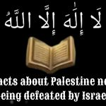 Fakta tentang Palestina Tidak Dikalahkan oleh Israel